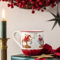 Villeroy & Boch – Annual Christmas Edition, kubek, edycja 2024, porcelana Premium, ekskluzywny przedmiot kolekcjonerski, 14,5 x 10,5 x 10,5 cm : Amazon.pl: Dom i kuchnia